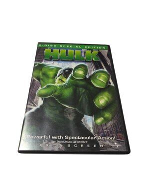 Hulk 2-Disc Special Edition  PG-13 Action DVD Fullscreen 2003 Deleted Scenes